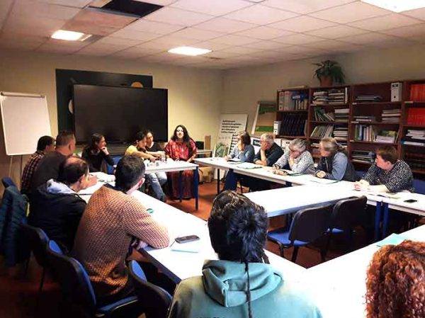 Red de Sanadoras Ancestrales de Guatemalarekin bilera