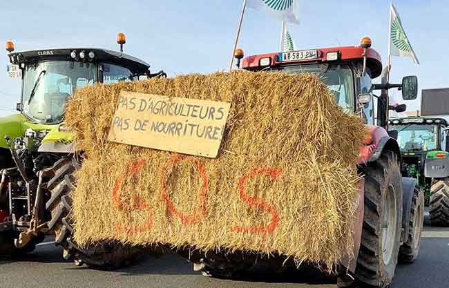 protesta agricultores franceses