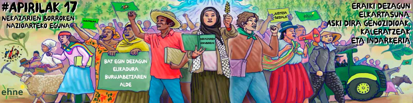 17 de abril La Vía Campesina - Día Internacional de las Luchas Campesinas