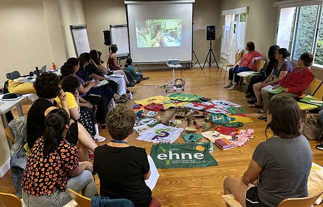 Encuentro internacional sobre escuelas de feminismo campesino