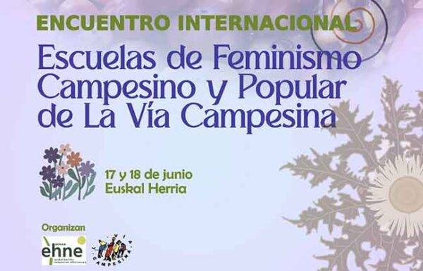 Encuentro internacional Escuelas de Feminismo Campesino y Popular de La Via Campesina